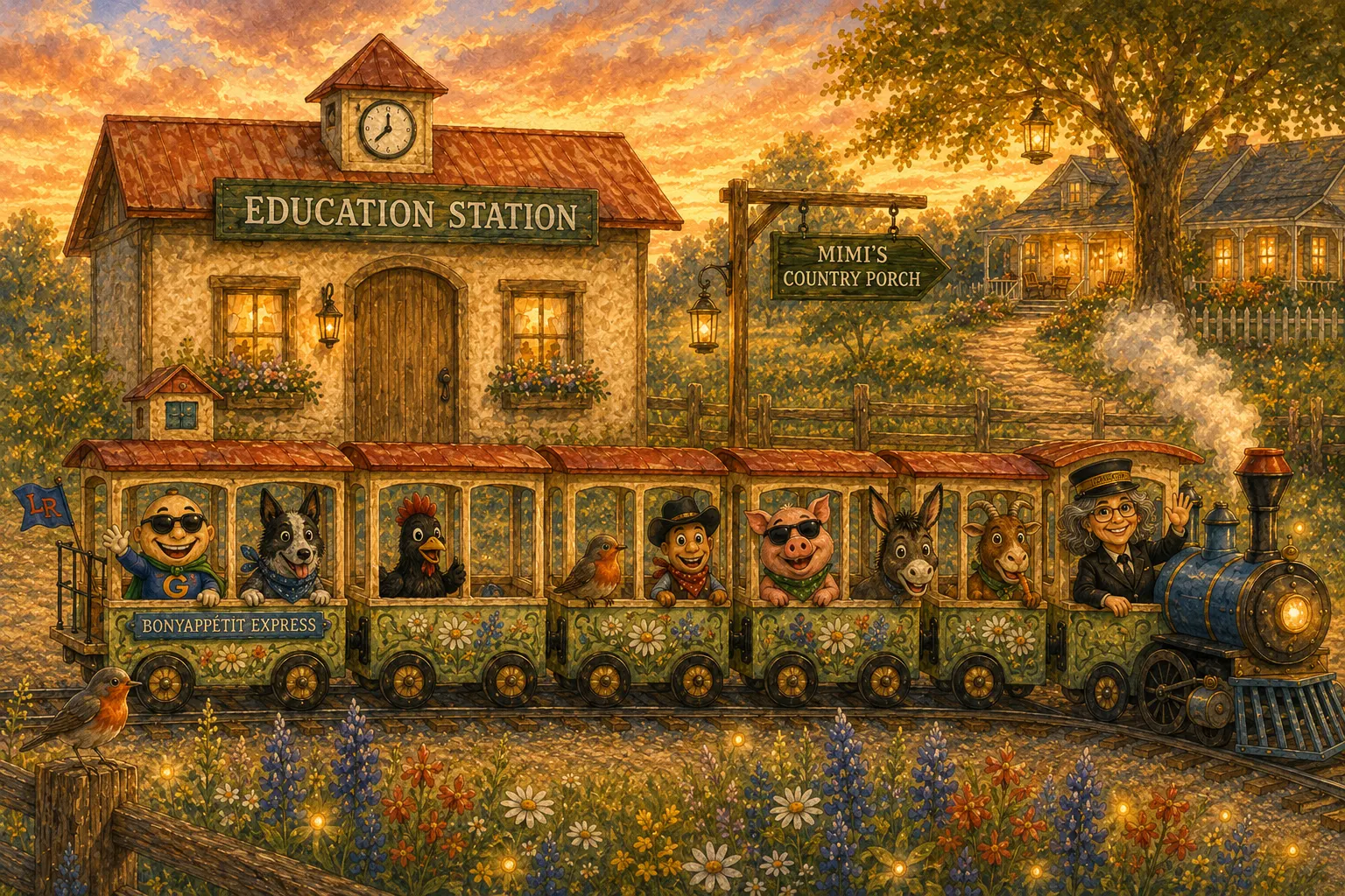 Education Station at Mimi's Country Porch