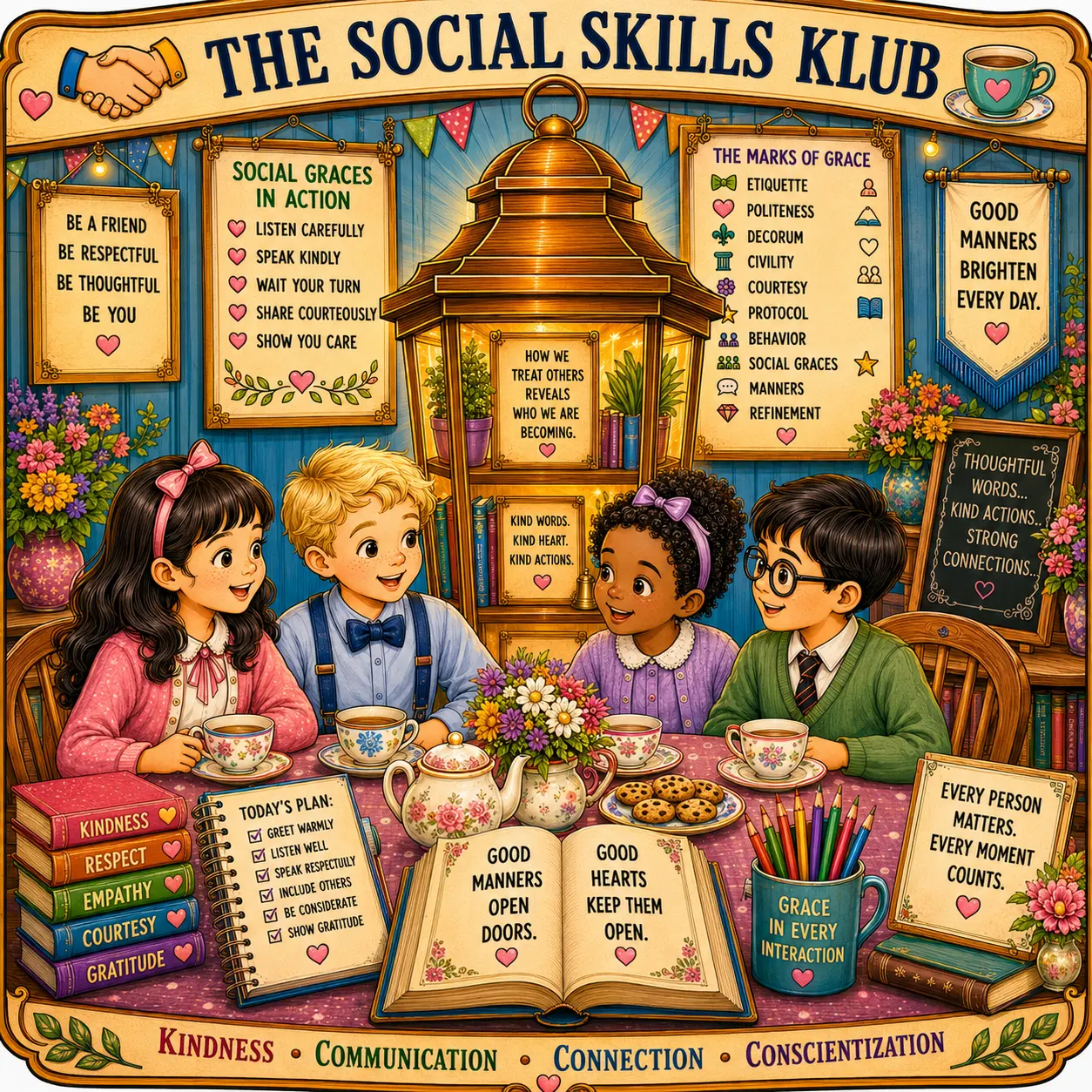 The Social Skills Klub illustration