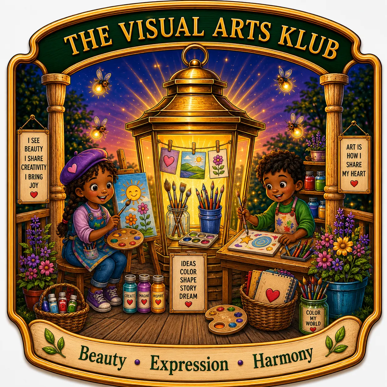 The Visual Arts Klub illustration