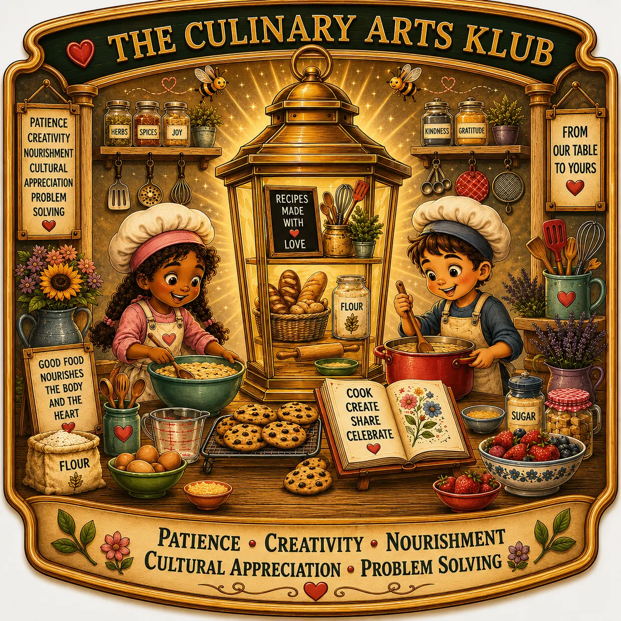 The Culinary Arts Klub illustration